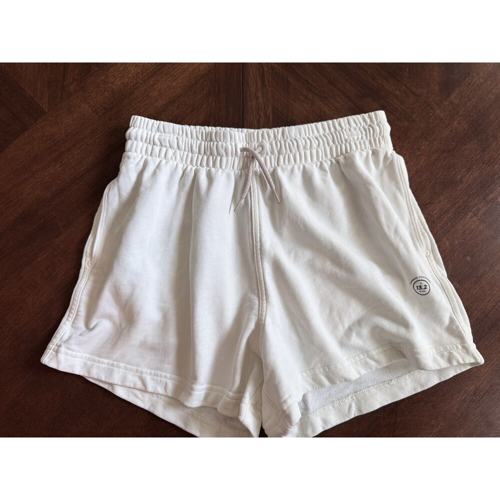 Allbirds R&R Sweat Short Natural White Women Size L Activewear Athletic Lounge